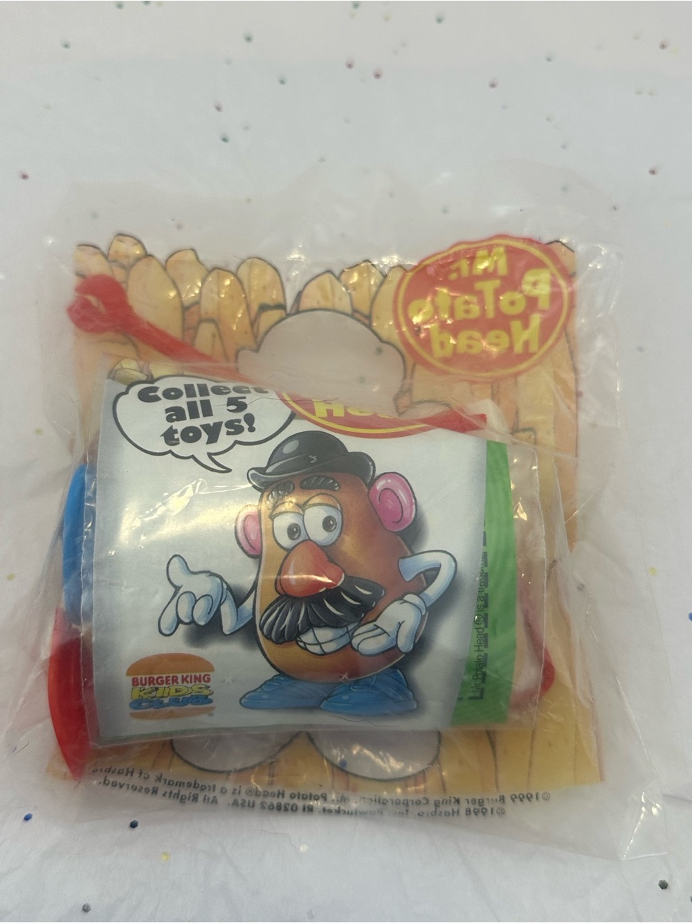 ‘99 Burger King Kids Mr. Potato Head Toy - Sealed